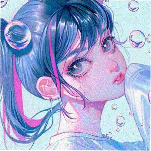 漫画人物简笔画画师阿May头像